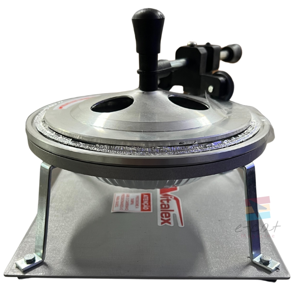 Maquina Seladora de Marmita Marmitex de Aluminio Premium