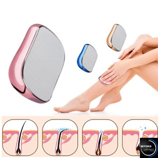 Depilador de Cristal Reutilizável Indolor Portátil em Oferta na Shopee