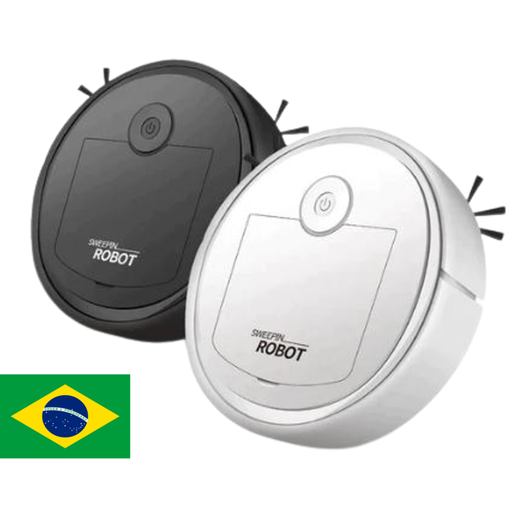 Robô Aspirador de Pó Robot Inteligente Recarregável Limpeza