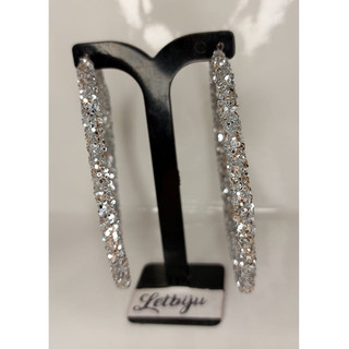 Brinco Argola festas Strass Gliter Brilho Paête Carnaval festa Moda Fashion Lantejoulas brilho festa