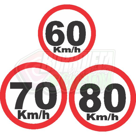 ADESIVO VELOCIDADE MAXIMA PERMITIDA PARA CARRO CAMINHAO Baú de moto baluete em Oferta na Shopee