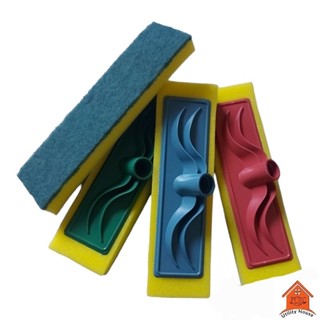 Kit 8 Esfregão Lava Piso Azulejo Esponja Limpeza Faxina Prático 8 unidades 32,99