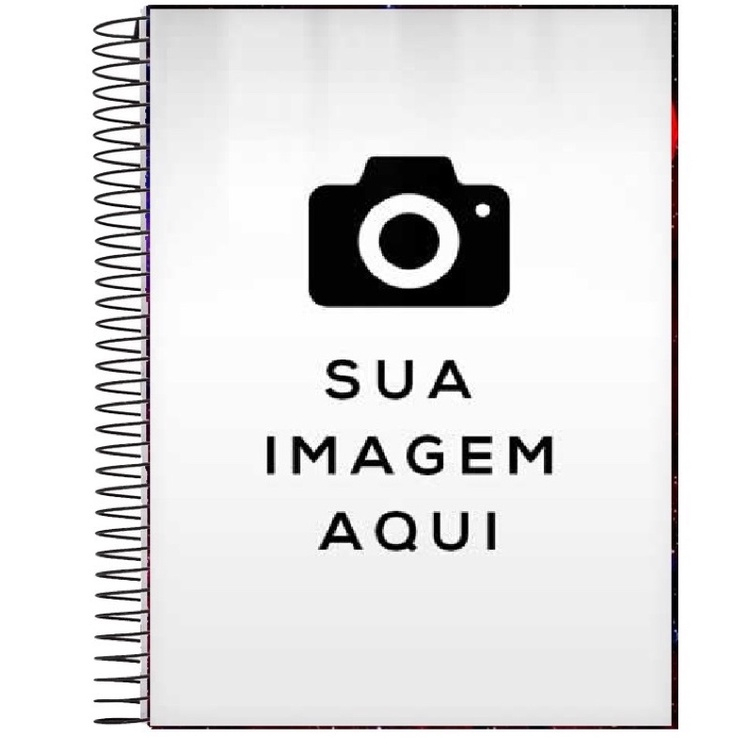 Caderno Personalizado com Sua Foto, Série, Filme, Time do Coração ou Tema que Desejar