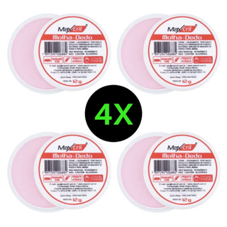 Molha Dedo Para Manusear Papéis 12 Gramas – Kit C/ 4 Unidades em Oferta na Shopee