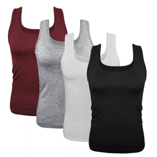 KIT 4 BLUSAS ALCA GROSSA VISCOLYCRA PARA SEU DIA DIA FEMININA