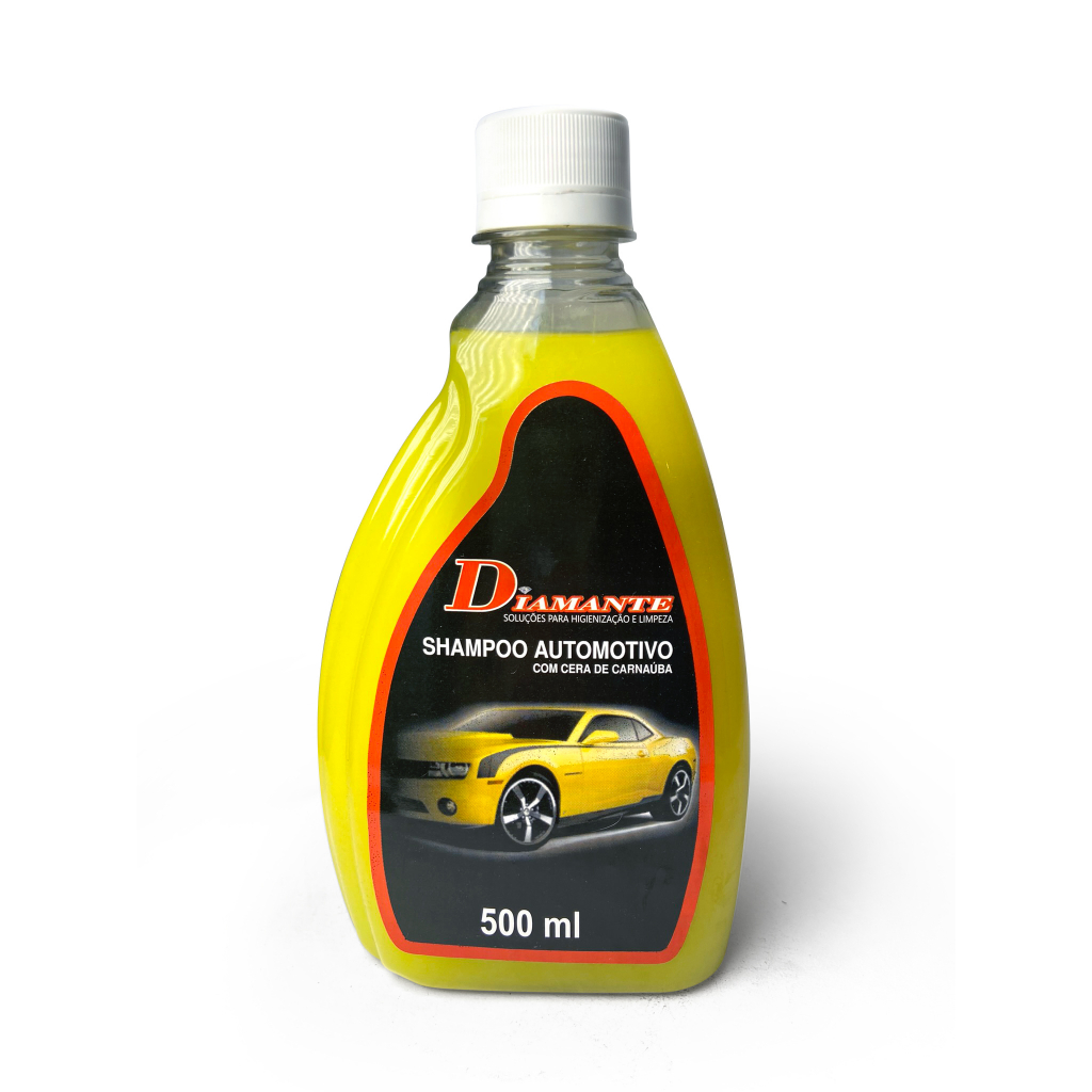 Shampoo automotivo com cera de carnaúba/ pH neutro/ para lavagem de carro e moto/ 500 ml em Oferta na Shopee