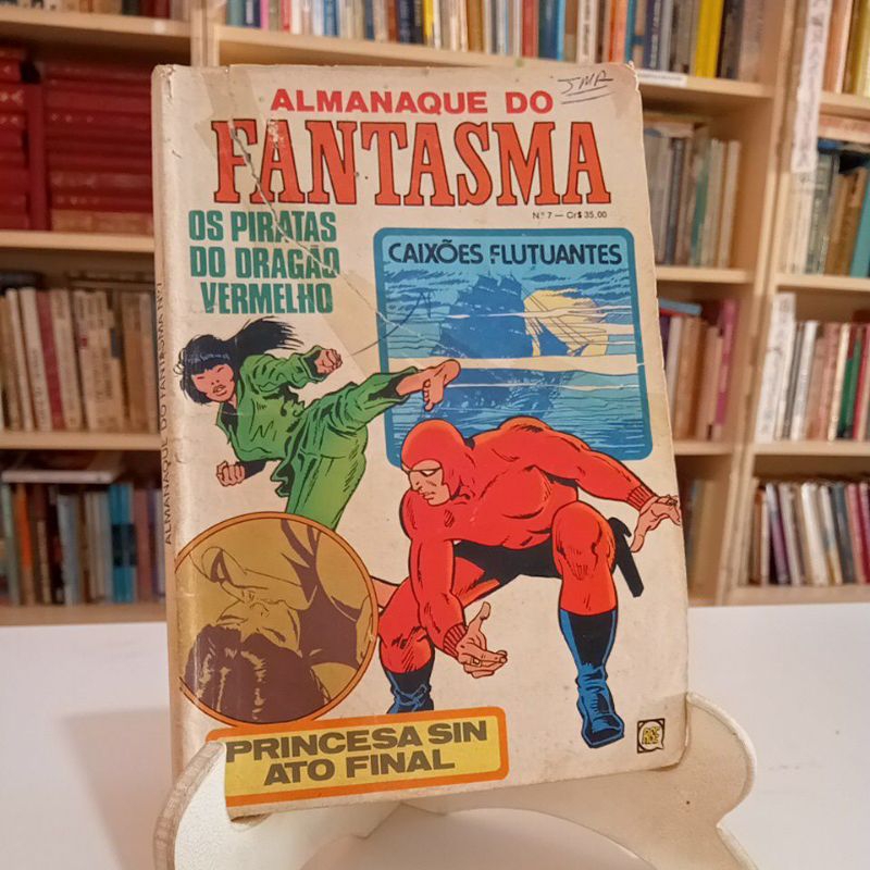 HQ Gibi Almanaque do Fantasma n° 7 - os piratas do dragão vermelho, princesa sin ato final