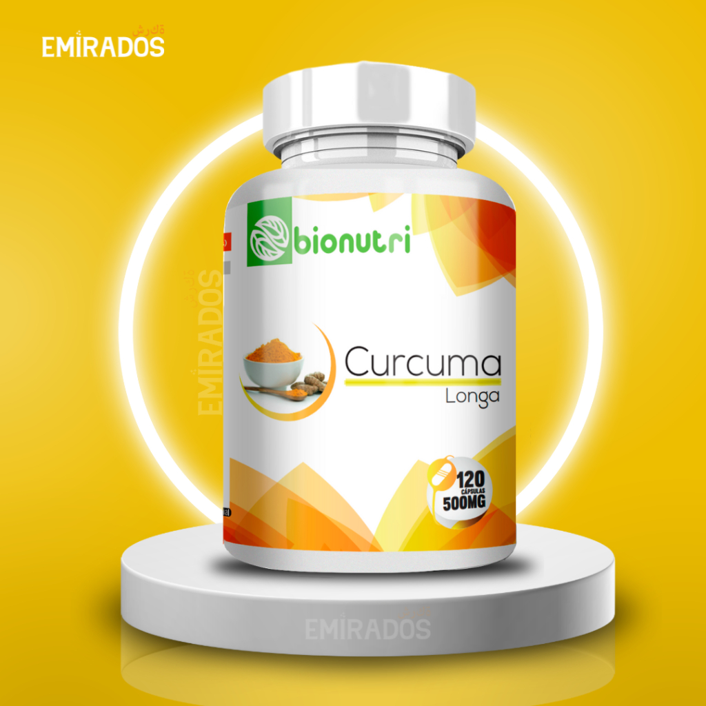 Cúrcuma Longa ( Açafrão ) 120 Cápsulas 500mg Original