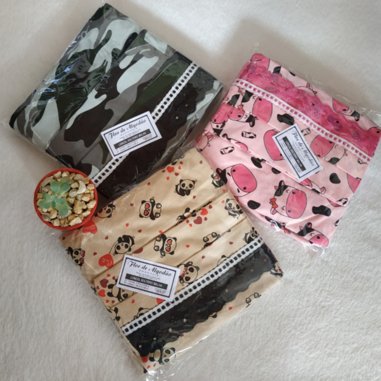 Jogo de Lençol e Fronha para Cama de Solteiro Malha 100 % Algodão com Elástico Liso e Estampado em Oferta na Shopee