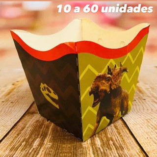 KIT Cachepô decorativo Papel cachepot Festas Flores Decoração TEMA DINOSSAURO 87.10 em Oferta na Shopee