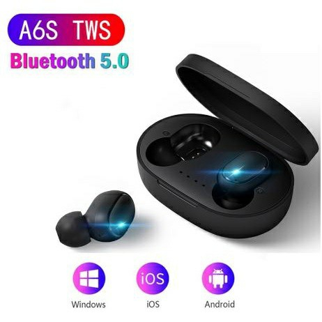 Fone De Ouvido Bluetooth 5.0 Par Sem Fio Duplo