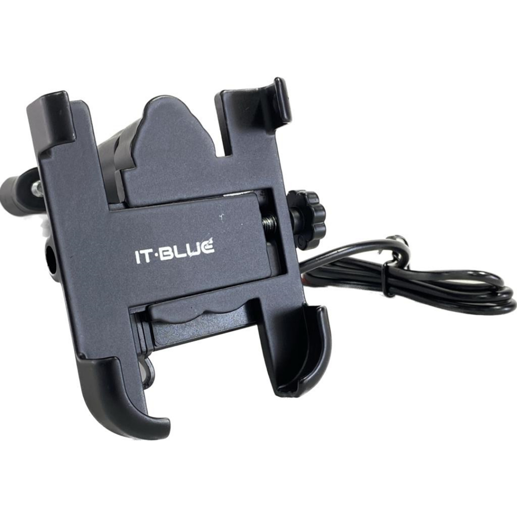 Suporte de Celular para Moto com Carregador Somente para Guidão IT-BLUE LE-019