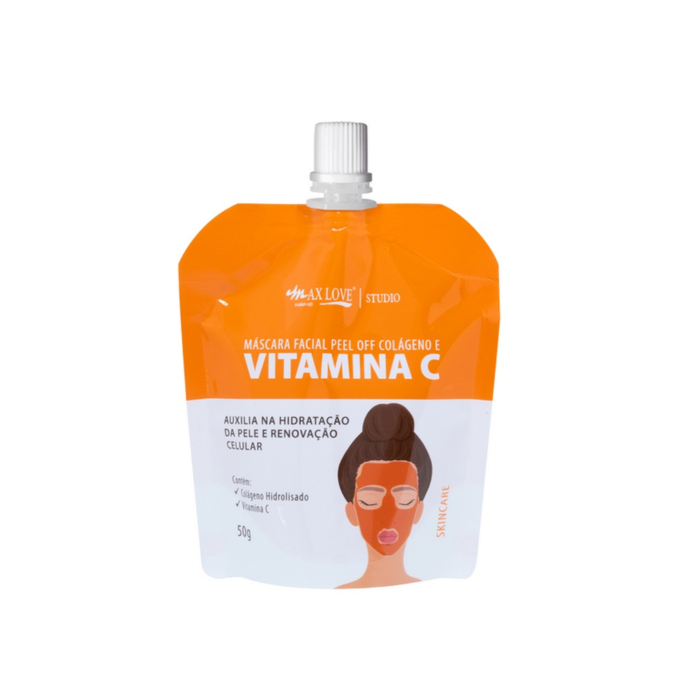 Mascara Facial de Limpeza Hidratante Esfoliante Total ouro Pepino Total Black Vitamina C ou Purificante