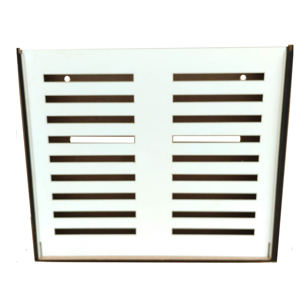 Suporte Para Roteador Wireless Wifi Vazado Em Mdf Cru