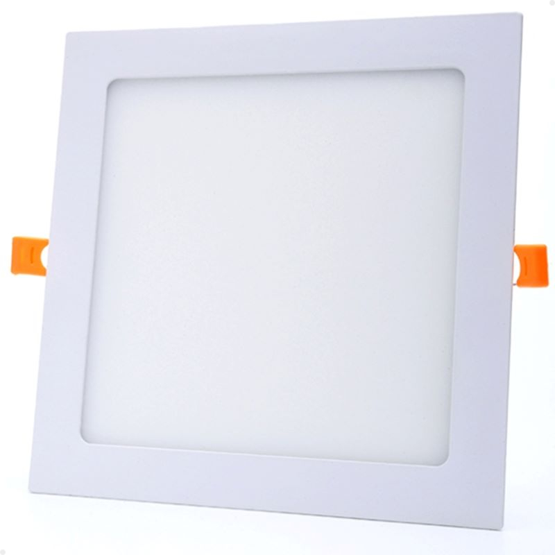 Plafon Painel LED Quadrado Recuado Embutir 17x17cm 15W 7000k Lorben