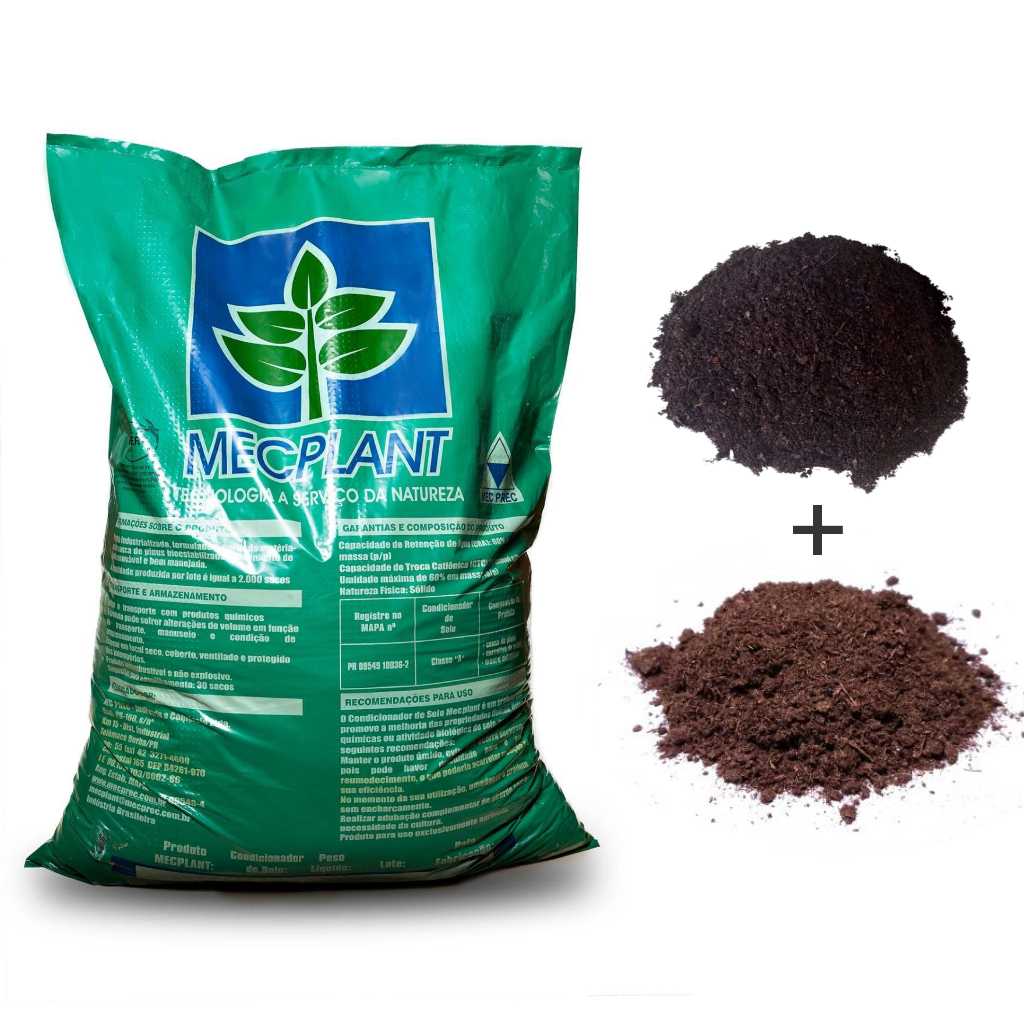 5kg Substrato para Plantas com Turfa Sphagnum Terra Vegetal Jardim Horta Suculentas Flores Adubo