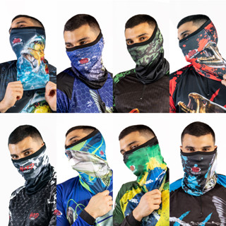 Bandana Balaclava Buff De Pesca Com Proteção Solar Uv50+