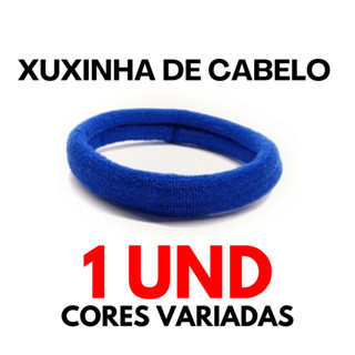 Elastico Rabico Xuxinha de Cabelo 1 Unidade Cores Variadas