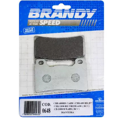Pastilha de Freio Duplo Dianteiro Honda CBR 600 RR 2005.../ CBR 1000 RR Fireblade 04-08 Brandy
