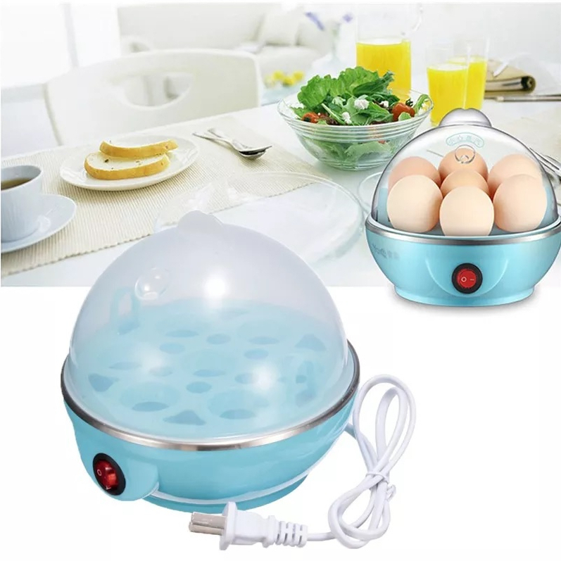 Panela Elétrica Portátil de Ovo Cozido 127v Egg Cooker Cozinha Ovos legumes A Vapor Prático e Rápido Cozedor Elétrico