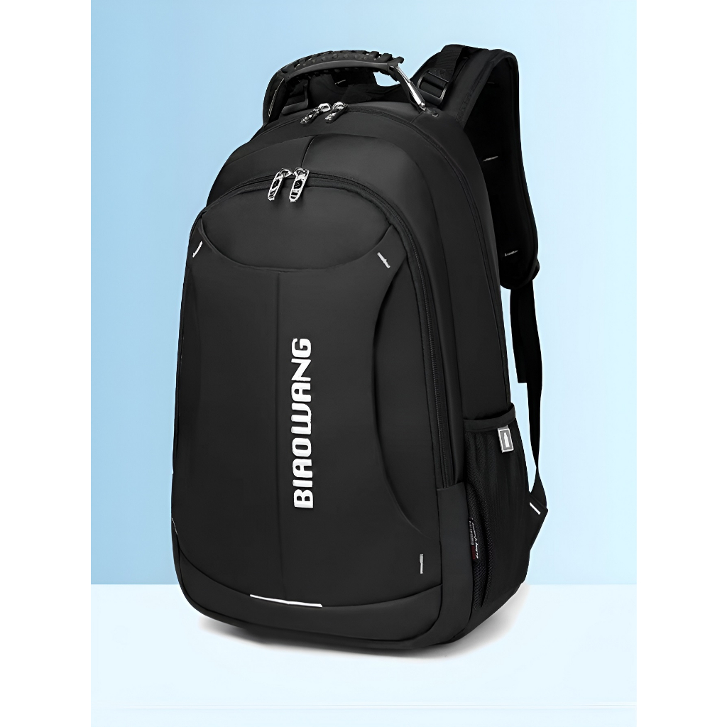 Mochila Masculina Impermeável Prova D`agua Com Saída USB Divisório Interno Para Laptop Alça Reforçada