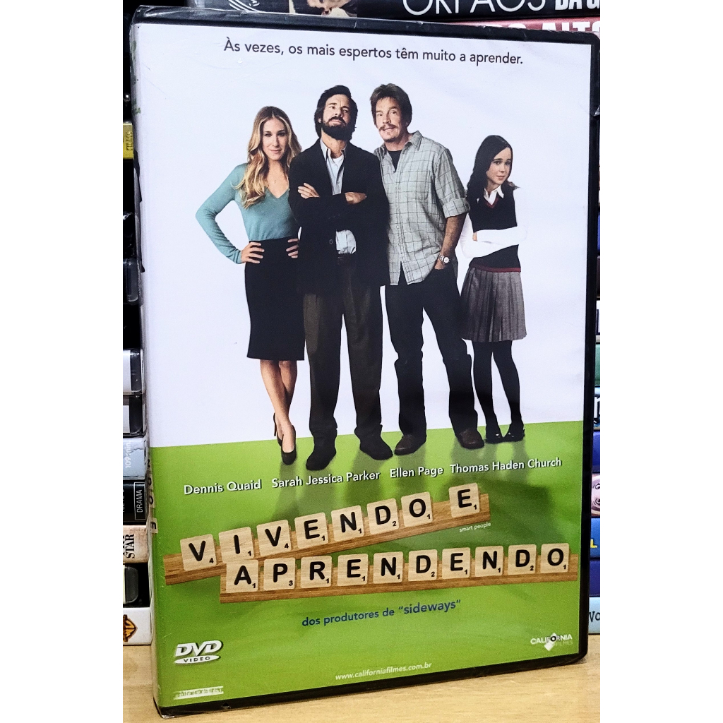 DVD Vivendo e Aprendendo - Dennis Quaid, Ellen Page (Original Lacrado)