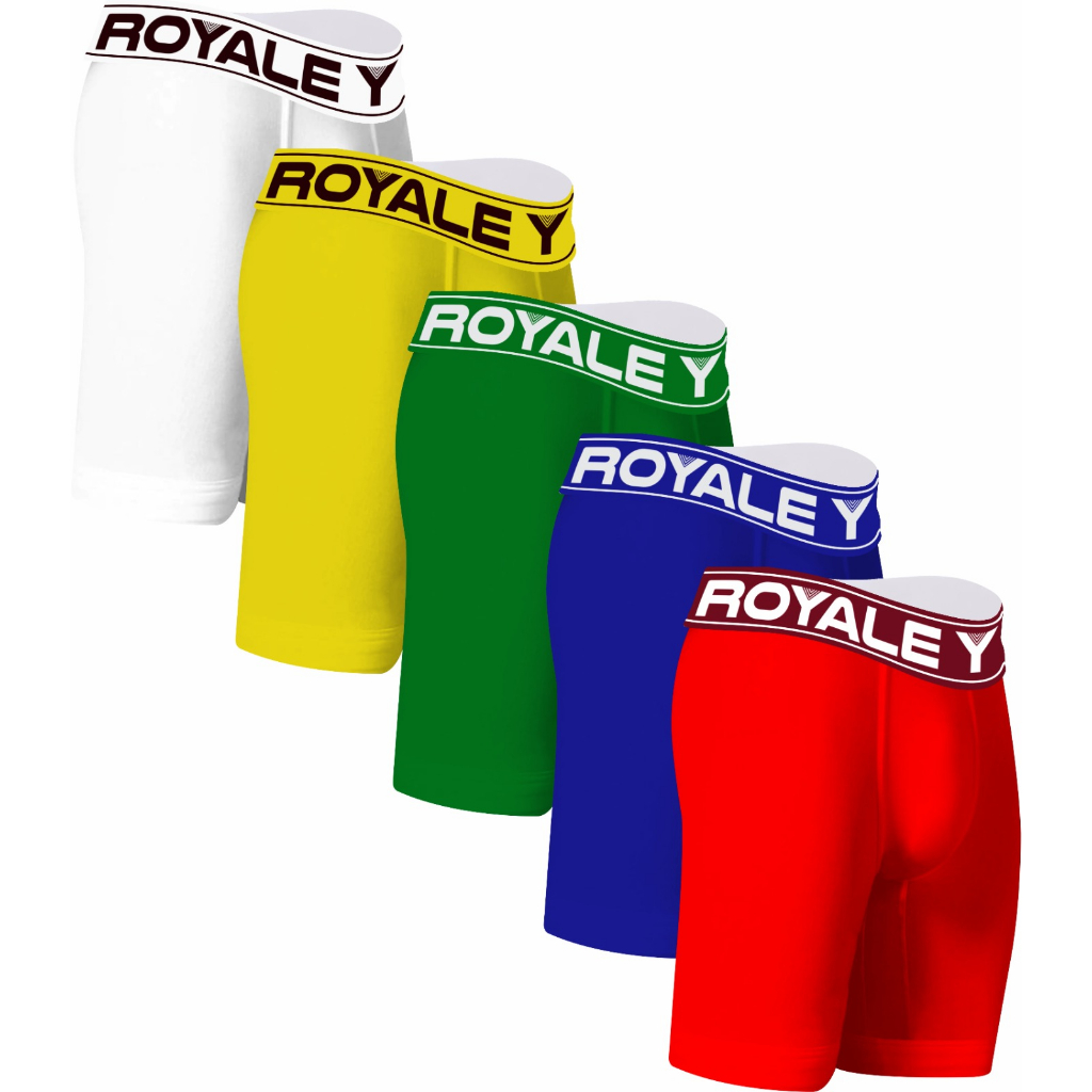 Kit 10 Cuecas Ciclista Long Leg Microfibra Royale