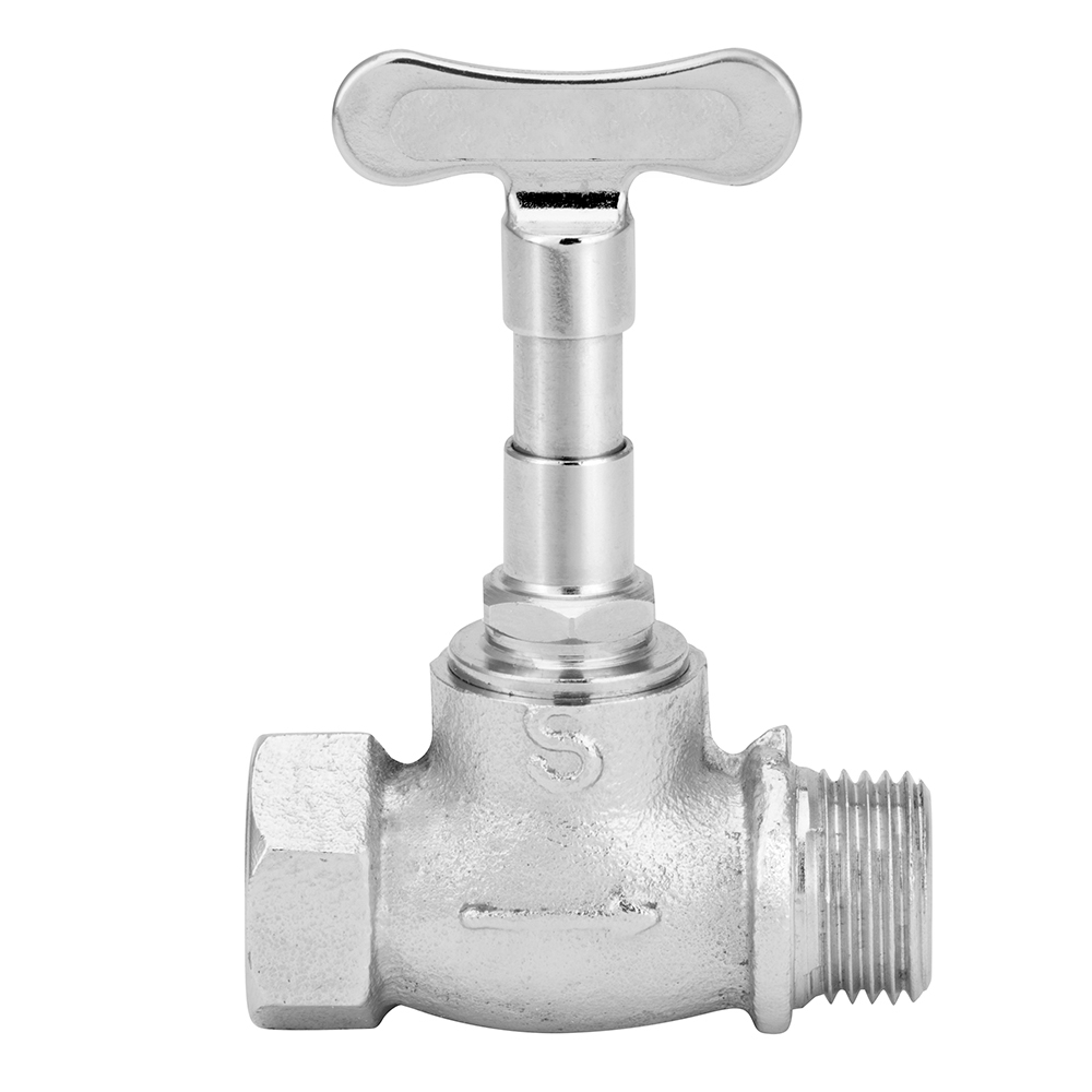 Registro De Pressão Chuveiro Bruto Cromado 1/2' Stoc Metais