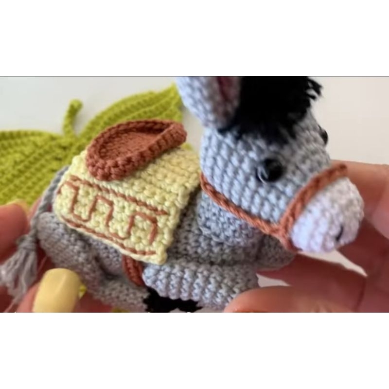 Animais presépio/ presépio amigurumi