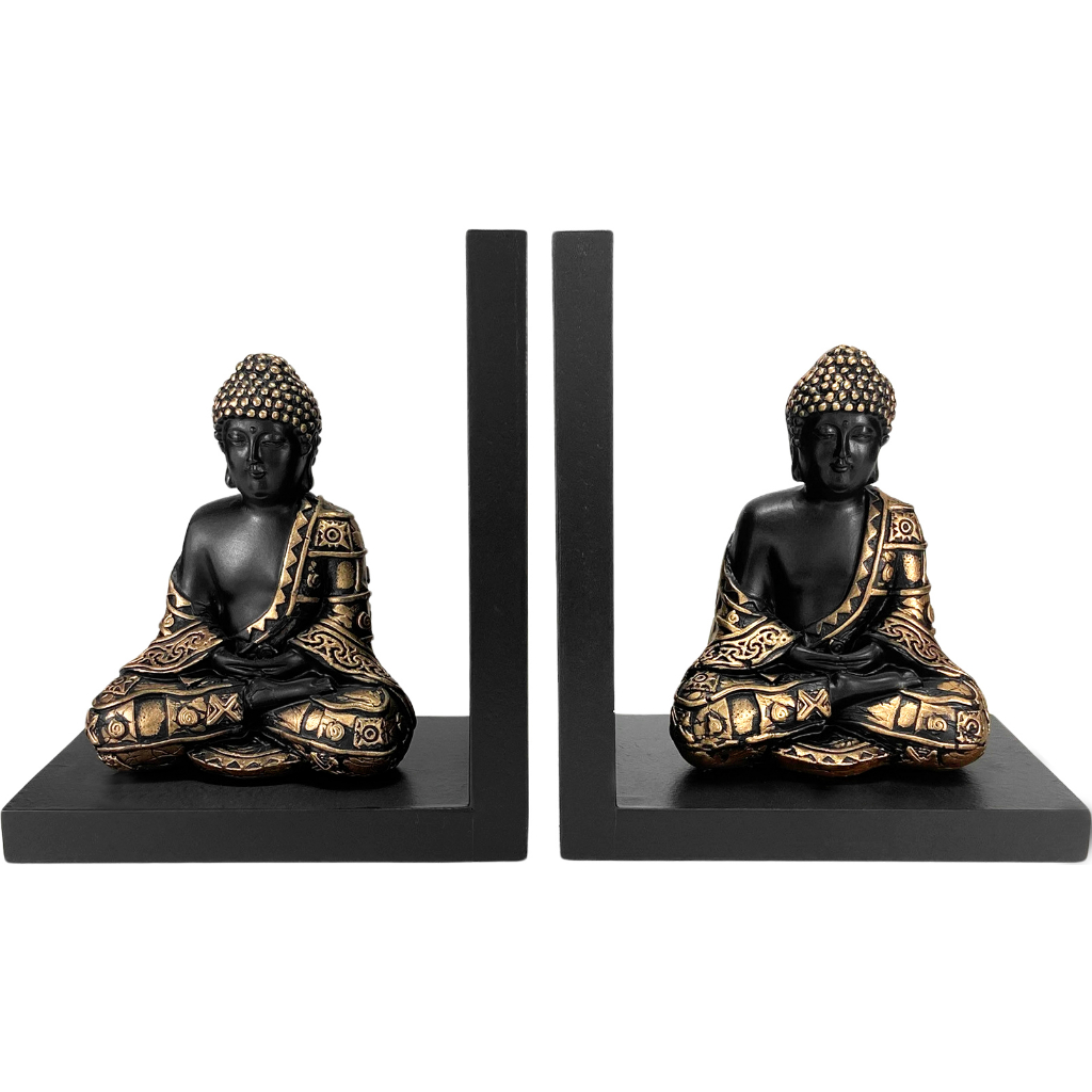 Imagem Aparador de Livros Buda Meditação - Estatueta