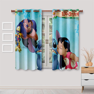 Cortina Para Quarto Infantil Criança Lilo Stick 2.00 X 1.50 Janela, Decoração