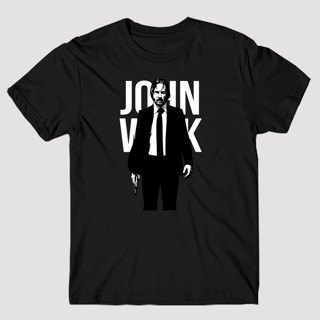 Camiseta Básica Altíssima Qualidade John Wick 100% Algodão em Oferta na Shopee