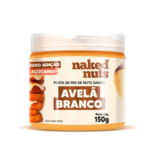 Pasta de Mix de Nuts Sabor Avelã Branco (150g) - Naked Nuts