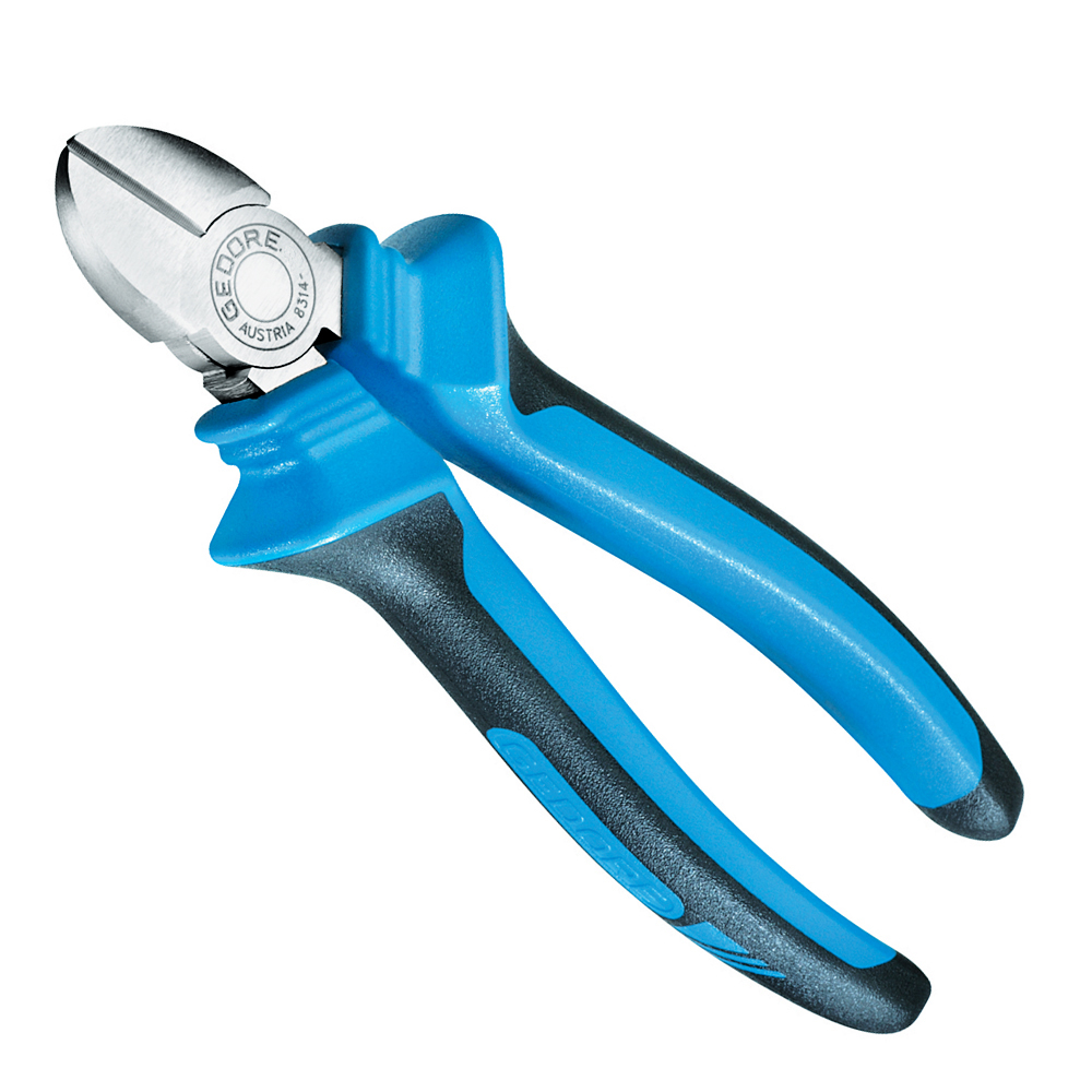 Alicate de Corte Diagonal Modelo Sueco 125mm Azul Gedore 8314-125JC - Home & Living
