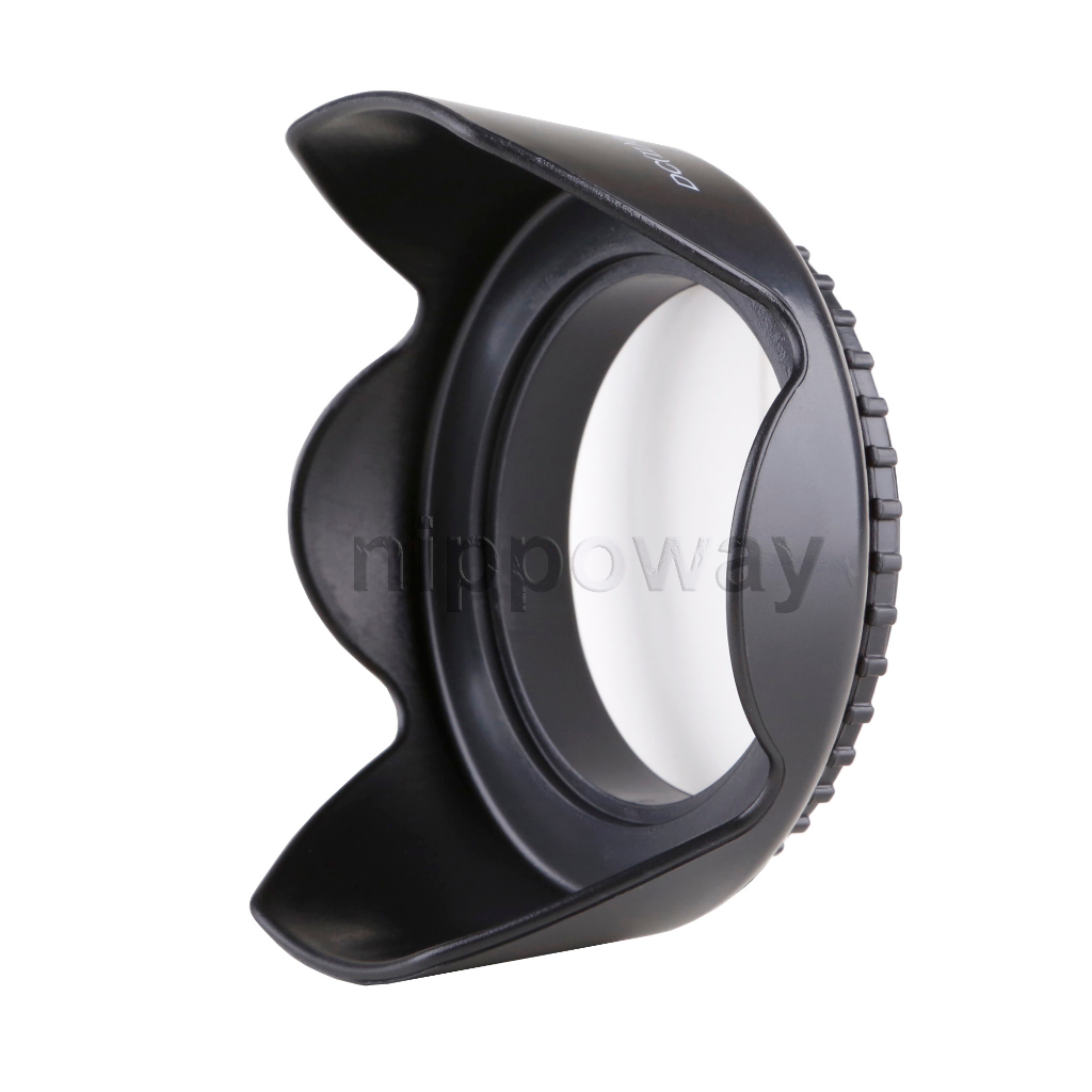 Parasol petala tulipa 55mm compativel com canon nikon