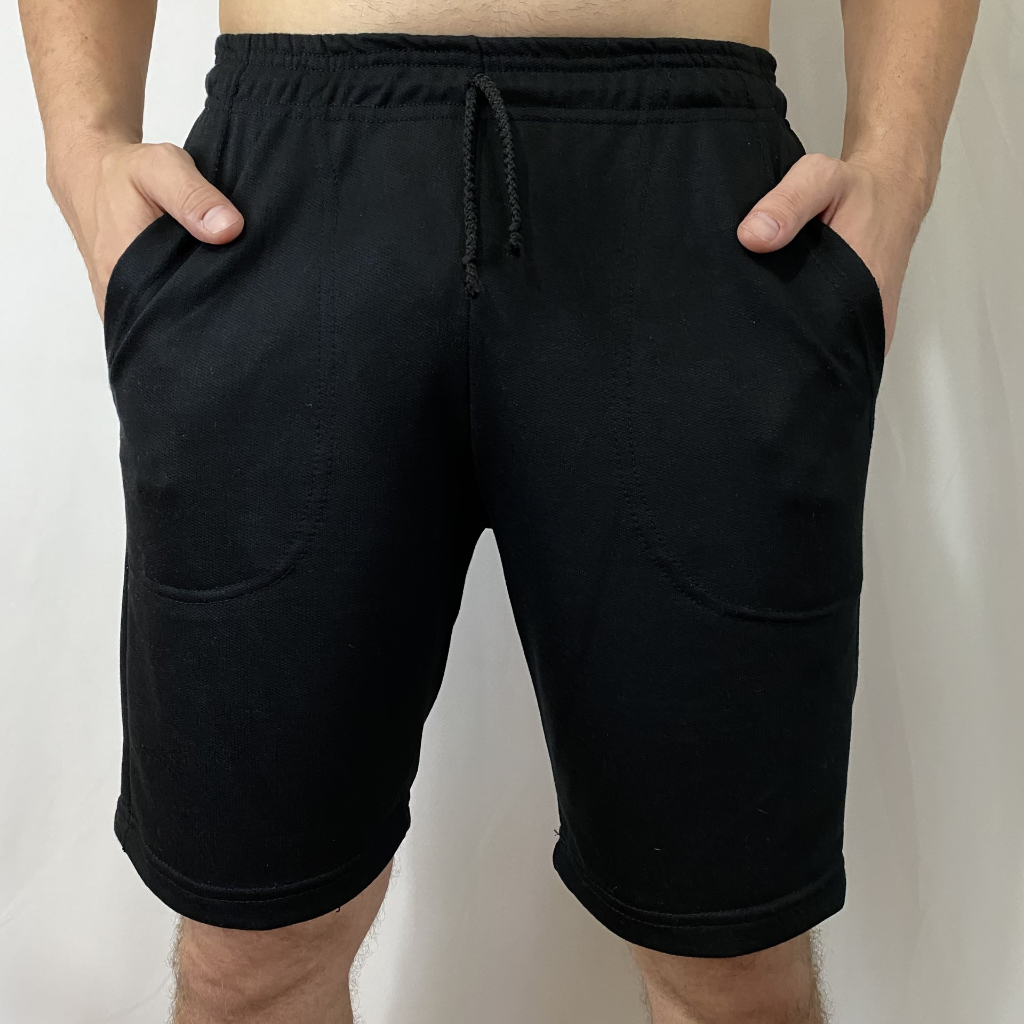 Bermuda Moletom Esporte Com Bolso E Elastico Confortavel