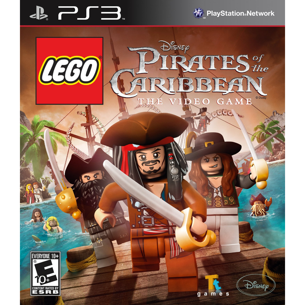 LEGO PIRATES OF THE CARIBBEAN - PS3 -  JOGO ORIGINAL - MÍDIA FÍSICA