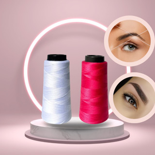 Linha Para Depilação Egípcia e Marcação das Sobrancelhas Kron 100% Poliéster Rosa