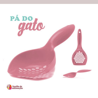 Pá para caixa de Areia ou Bandeja Higiênica de Gato - Banheiro do gato - Família De Estimação em Oferta na Shopee