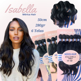 Cabelo Fibra Orgânica Mérica Hair - Modelo Isabella 50cm