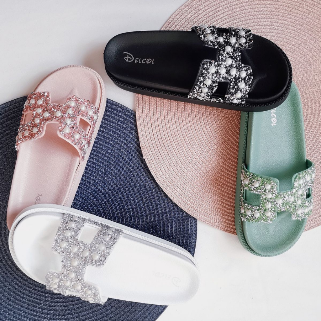 Sandália Nuvem Slide Plataforma PROMOÇÃO | Delcol Ornamentos de Pérola  - Leia Descrição em Oferta na Shopee