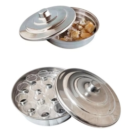 Bandejas Santa Ceia alumínio prata 56 34 16 e para pão em Oferta na Shopee