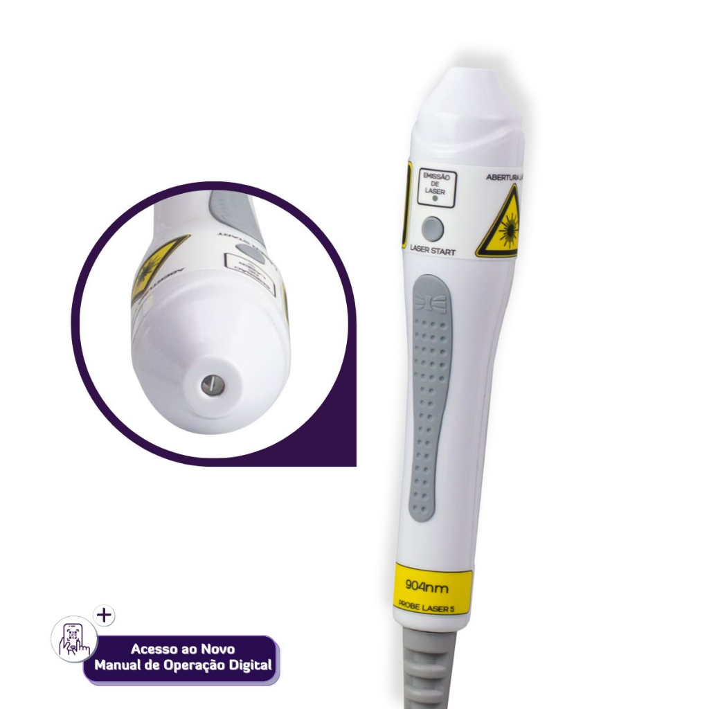 Probe 904nm para Laserpulse Portátil - IBRAMED em Oferta na Shopee
