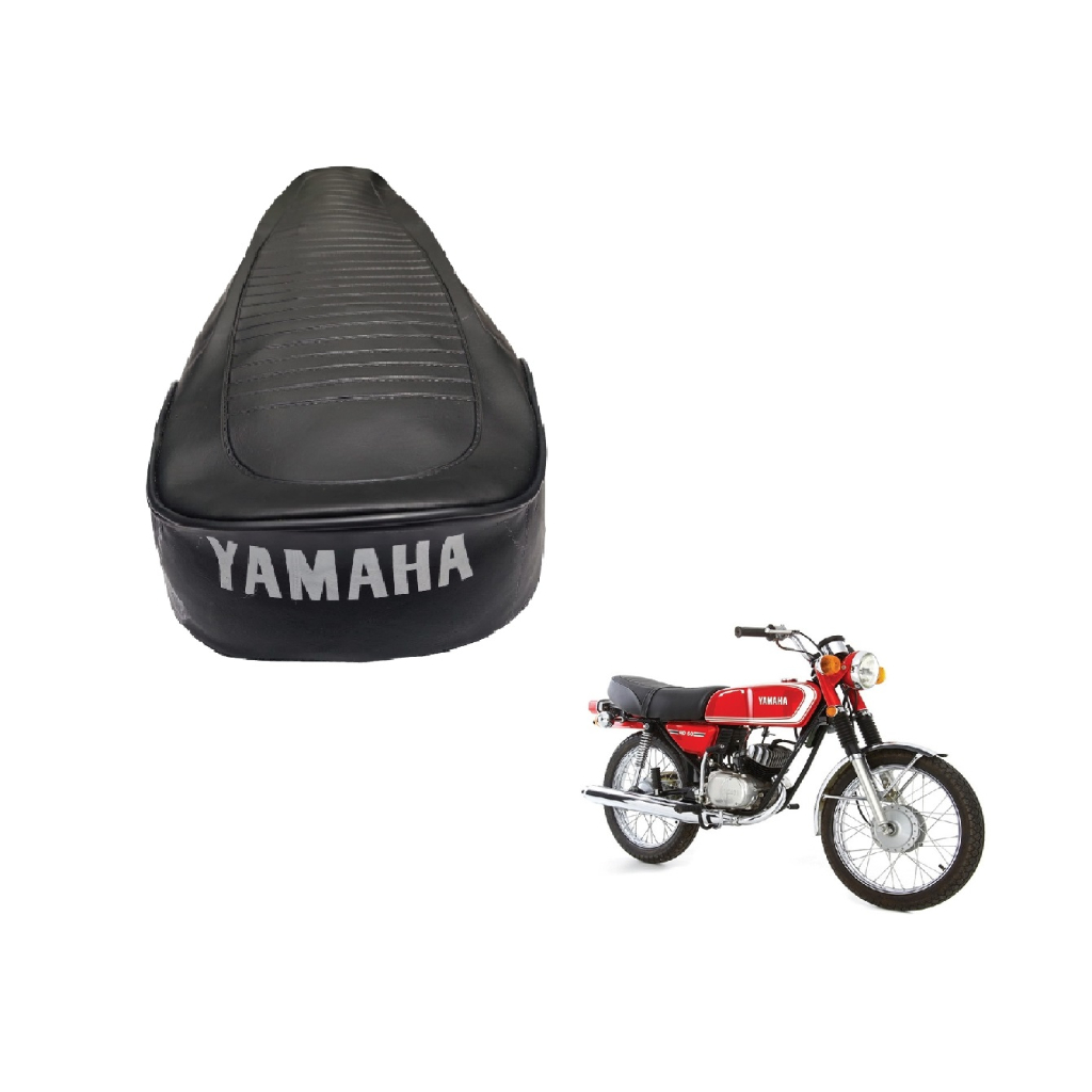 Capa do Banco Yamaha Rd 50 / Rd 75 / Rx 80 No Modelo Original - Estampada Com Escrita