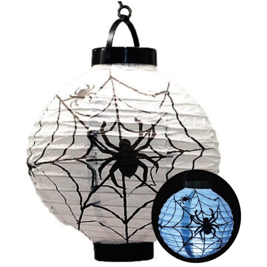 Balão Lanterna De Led Aranha Halloween