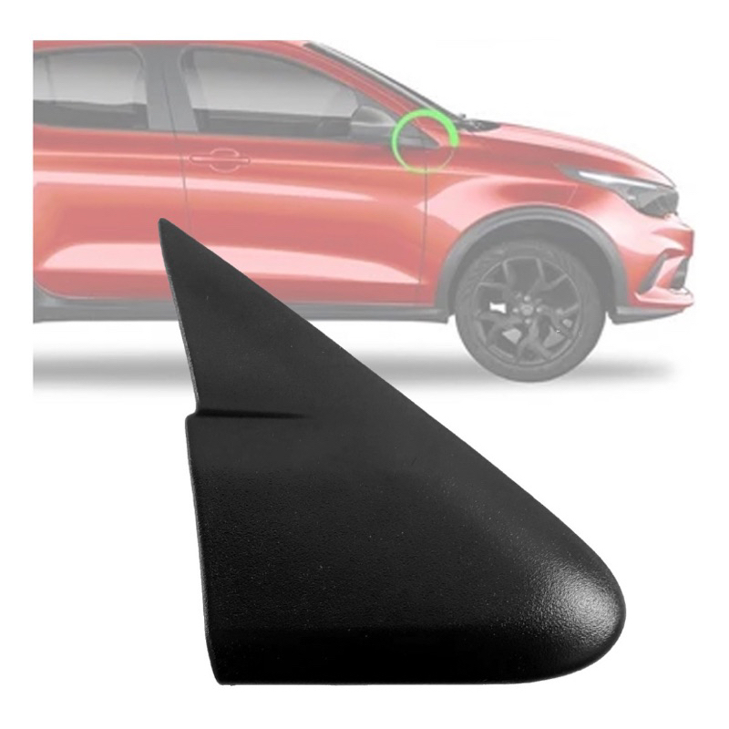 Moldura Retrovisor Direito Fiat Cronos e Argo  1.0 6v 2021 Original