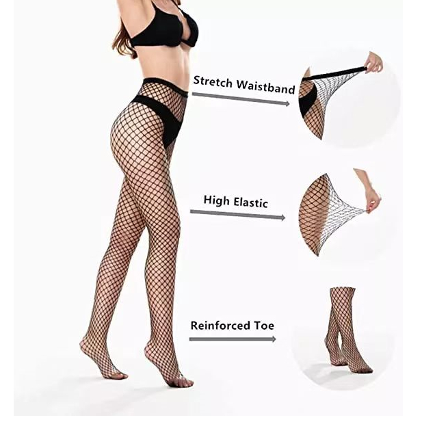 Meia calça arrastão colorida para festas e fantasia ~C&S BAZAR ~ — imagem 2 de 2