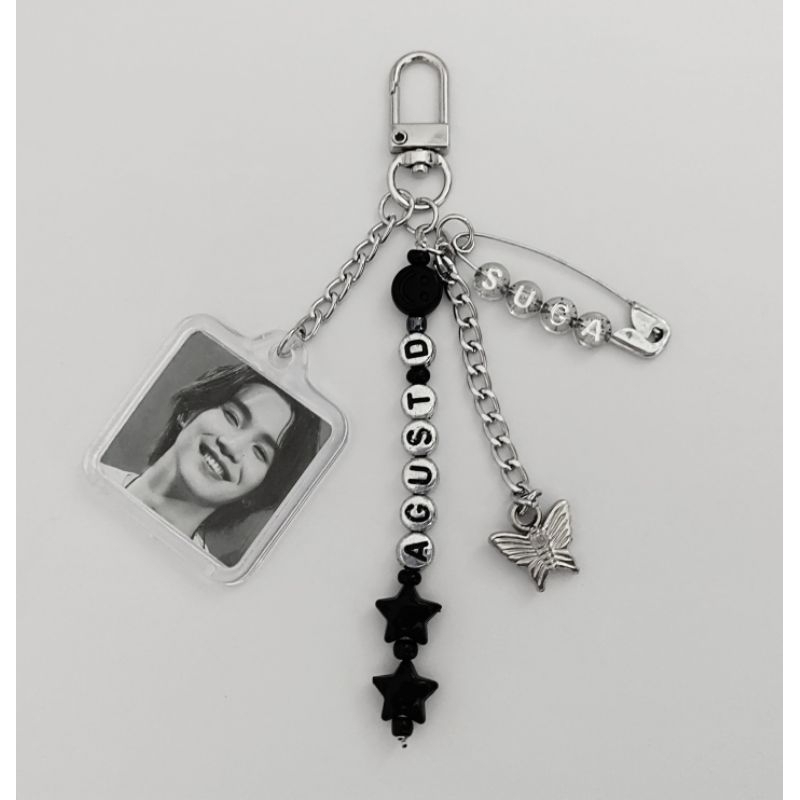 Chaveiro Agust D Suga Kpop Fanmade em Oferta na Shopee