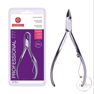 Alicate Para Cutículas 777 Professional Aço Inox Mundial em Oferta na Shopee