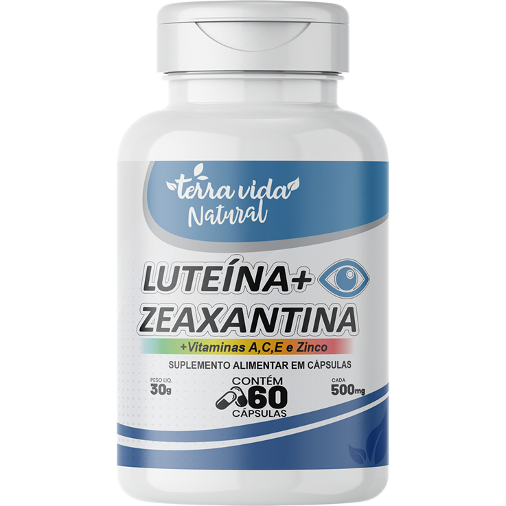 Luteína + Zeaxantina Com Vitaminas A,C,E e Zinco